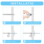 26 Sets 3 Size Toggle Bolts Heavy Duty Metal Drywall Anchors Kit
