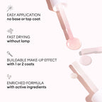 Manucurist Active Blur Powder Pink Matte Nail Strengthener Polish