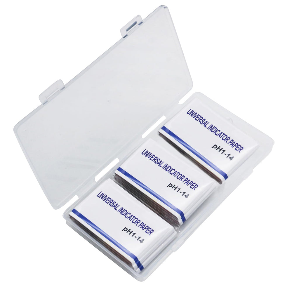 HomEnjoy 7 Pack pH Test Strips, 560 Strips pH 1-14 Universal Litmus Paper