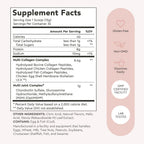 Alaya Multi Collagen Powder - Type I, II, III, V, X Hydrolyzed Collagen Peptides Protein Powder Supplement with MSM + GC (Raspberry Lemonade)