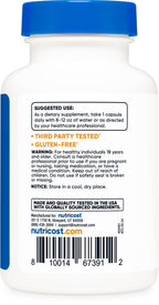 Nutricost Policosanol 40mg, 120 Capsules - Gluten Free, Non-GMO, and Vegetarian Friendly