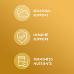 Dr. Mercola Fermented Beta Glucans - Immune System Support - Beta-1,3-Glucan & EpiCor Yeast Fermentate - Vegetarian - Non-Dairy - Gluten-Free - 60 Capsules