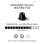 Nespresso Caffe 50 x Ristretto Capsules - Original