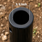 XtremepowerUS Replacement Auger Digging Bit 10" For Post Holes Earth Digger Planting Drill 3/4" Shaft Size Fence Hole Digging Bit