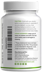 Benfotiamine 600mg Per Serving, 180 Veggie Capsules (300mg Per Cap) – Fat Soluble Vitamin B1 Thiamine Supplement – 3rd Party Tested, Vegan, Non-GMO, Gluten Free
