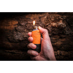 Exotac fireSLEEVE Waterproof Floating Lighter Case (Lighter Not Included) with Gas-Lock Strap for Thumb-free Operation, Molded TPE Body for Flexibility, and Super-tough Nylon Cap, Made in the USA