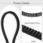 uxcell AX40 EPDM V-Belt,Industrial Rubber V Belt 1/2" Wd x 40" Inside Circ