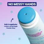 Megababe Sweat & Odor Absorbing Lotion - Magic Powder Stay-Dry Lotion to Powder | Spring Break Must-Have | Aluminum-Free, Talc-Free | 3 fl oz