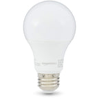 Amazon Basics 60 Watt Equivalent, Soft White, Non-Dimmable, 15,000 Hour Lifetime, A19 LED Light Bulb, 2-Pack