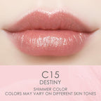 CATKIN Tinted Lip Balm Glitter Lip Stain Ultra Hydrating Lip Moistrurizer Lip Care with Vitamin E Nourishing For Cracked & Dry Lips 0.12 oz C15 Destiny - Wine Red