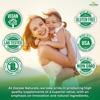 Zazzee Myo-Inositol Powder, 3 Month Supply, 92 Servings, 2000 mg per Serving, Free Scoop for Exact Dosage, 6.49 Ounces, Certified Kosher, 100% Pure, Fertility & Reproductive Support, Made in the USA