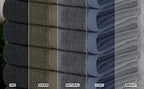 Utopia Towels 6 Pack Premium Hand Towels, 16x28 In, 600 GSM Cotton, Grey