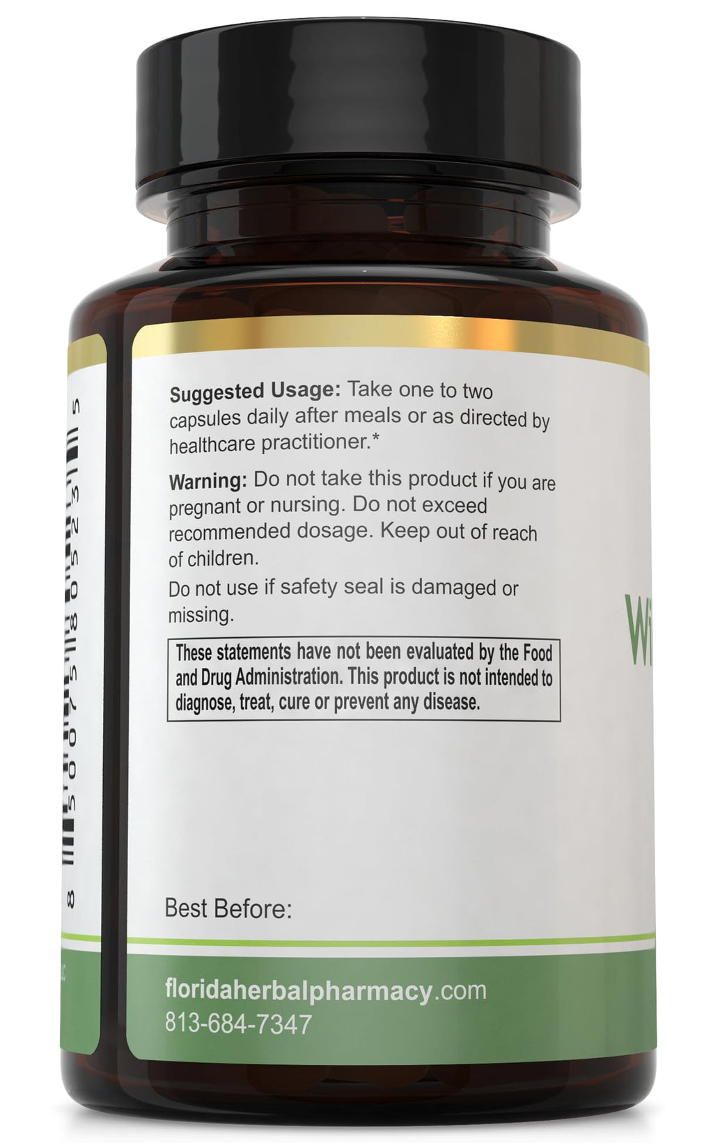 Wild Lettuce Leaf Extract Supplement Capsules 10:1 (120 Capsules)