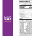 Geriasure High Protein Nutritional Shake Powder for Seniors, Daily Nutrition & Immune Support, Gluten Free, Vanilla, 1000g
