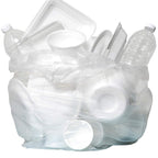 Aluf Plastics SCR-243308C 12-16 Gallon Trash Bags - (Commercial 1000 Pack) - Source Reduction Series Value High Density 8 Micron (equiv) Gauge - Intended for Home, Office, Bathroom, Paper, Styrofoam