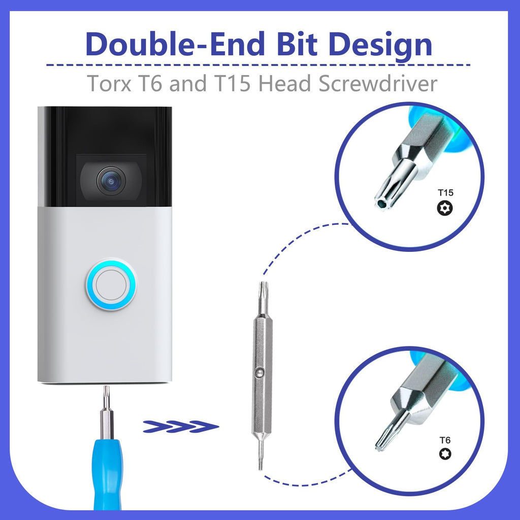 Video Doorbell Mount, Adjustable 30 to 55 Degree Doorbell Camera Angle Bracket Mount Wedge Kit Compatible with Video Doorbell 3/3 Plus/ 4 for Doorbell Security System Accessories