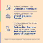 Stop Aging Now - Acid Relief Supplement - 60 Vegetable Capsules - with Probiotic Support