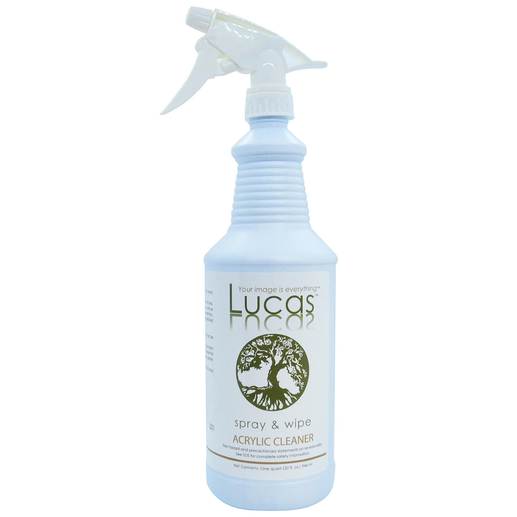 LUCASOL Acrylic and Plastic Cleaner, 32 Ounce