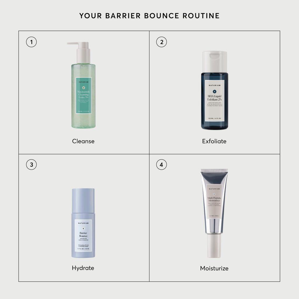 Naturium Barrier Bounce Serum, Plumps & Hydrates Face, Neck & Chest, Hydration Booster & Skin Care with Squalene & Ceramide Complex, 1.7 fl oz