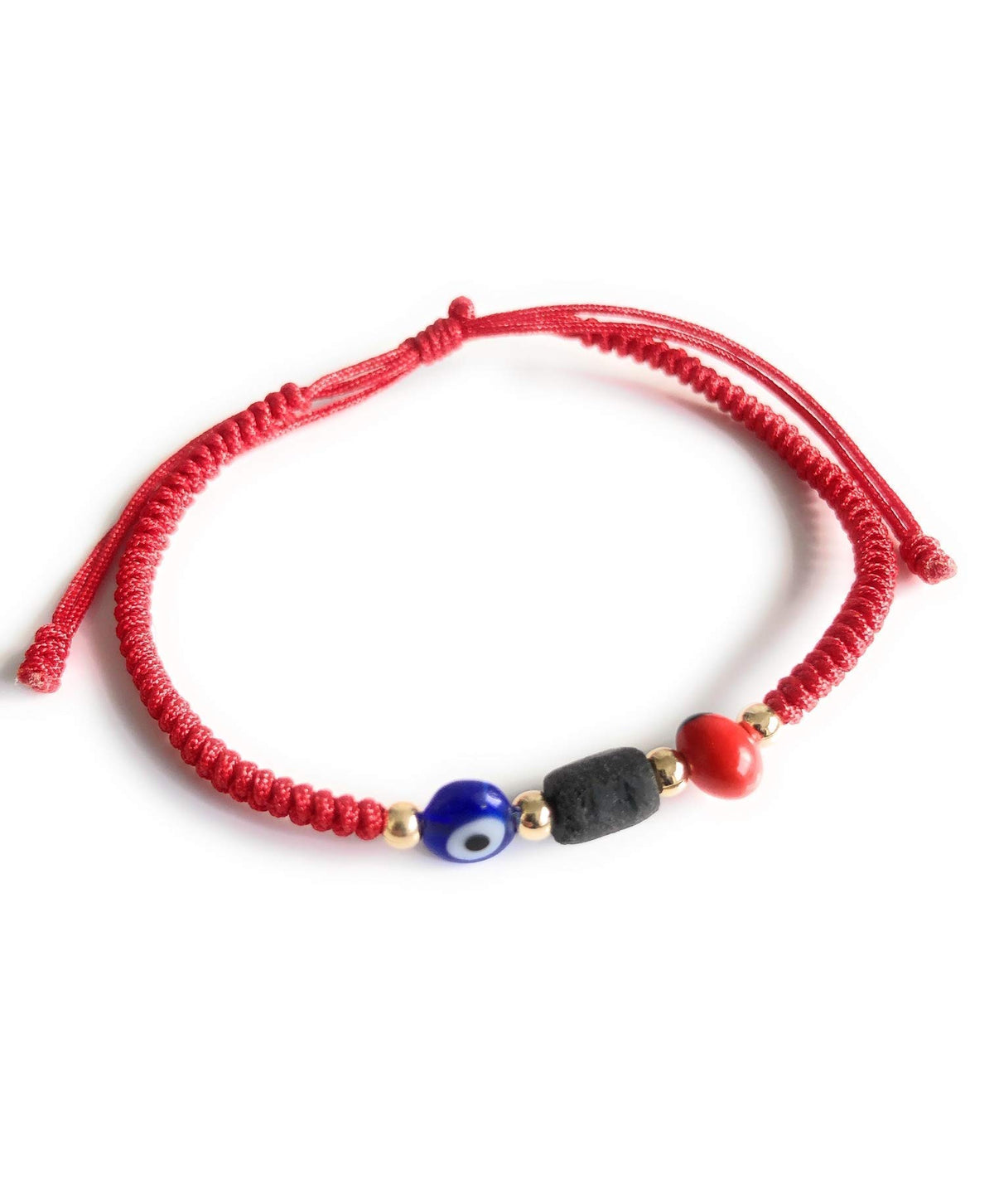 Powerful Prosperity Red Unisex Adult Lucky Bracelet Evil Eye Real Azabache