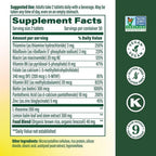 MegaFood L-Theanine & Vitamin B Complex with Vegan B12, B6, Folate, Biotin & More - 200 mg L Theanine Supplement - B Complex Vitamins for Women & Men - Plus Lemon Balm & Zinc - 60 Tablets, 30 Servings