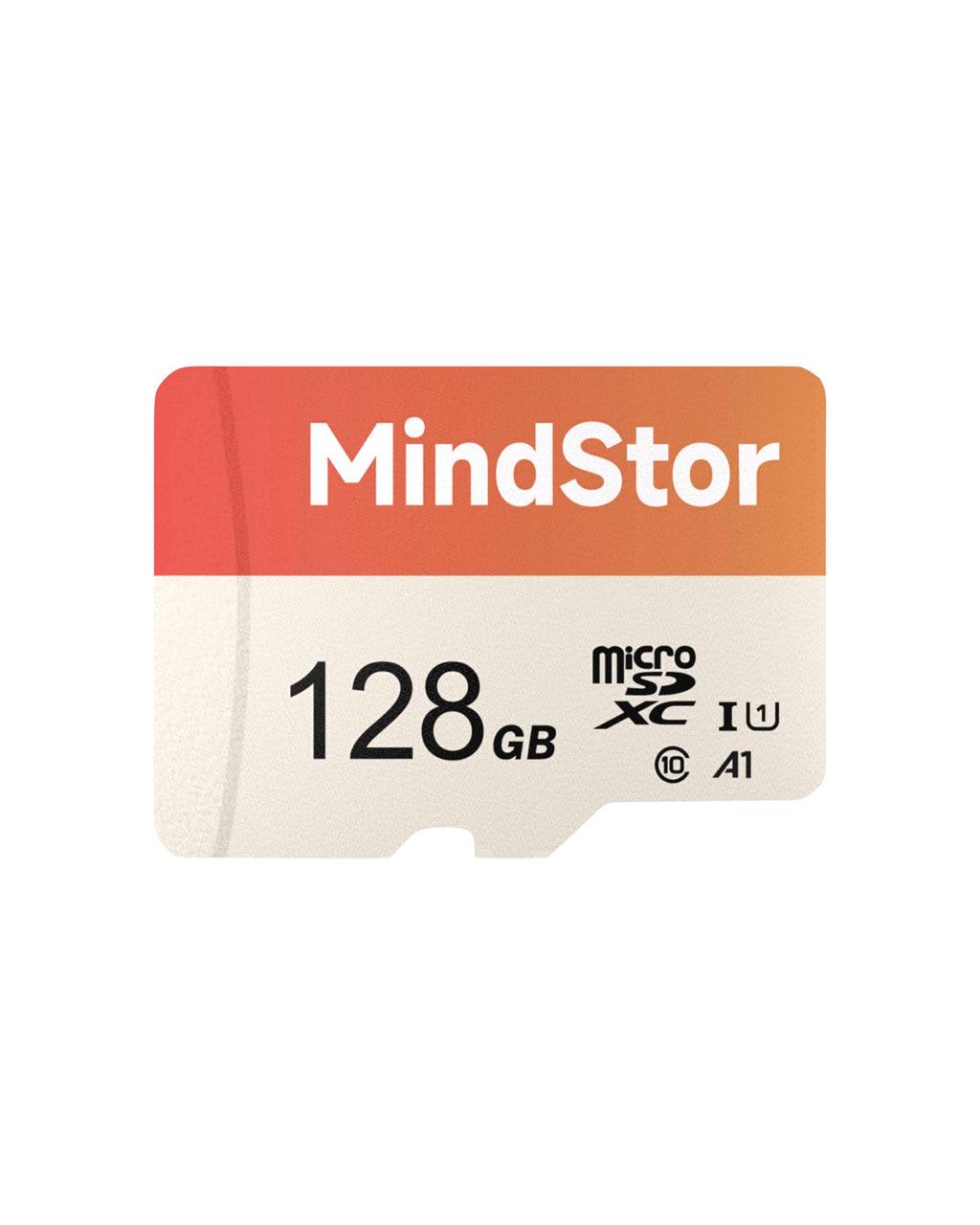 MindStor 128GB Micro SDXC Memory Card, 90MB/s Read, U1, A1, with Adapter