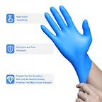 PEIPU Nitrile Disposable Gloves(Large, 1000-Pack)，Powder Free, Cleaning Service Gloves, Latex Free