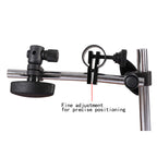 Qnkaa Dial Indicator with Magnetic Base Holder Fine Adjustable Long Arm 0-1" Magnetic Dial Indicator Professional Dial Gauge 0.001"