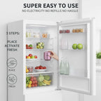 Refridge Deodorizer, Fridge Smell Eliminator, 4Pack