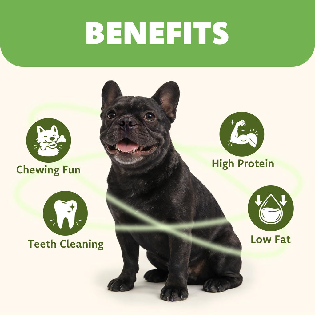 MON2SUN Dog Treats, 5 Inch Chicken Wrapped Rawhide Sticks, 14.11 oz
