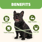 MON2SUN Dog Treats, 5 Inch Chicken Wrapped Rawhide Sticks, 14.11 oz