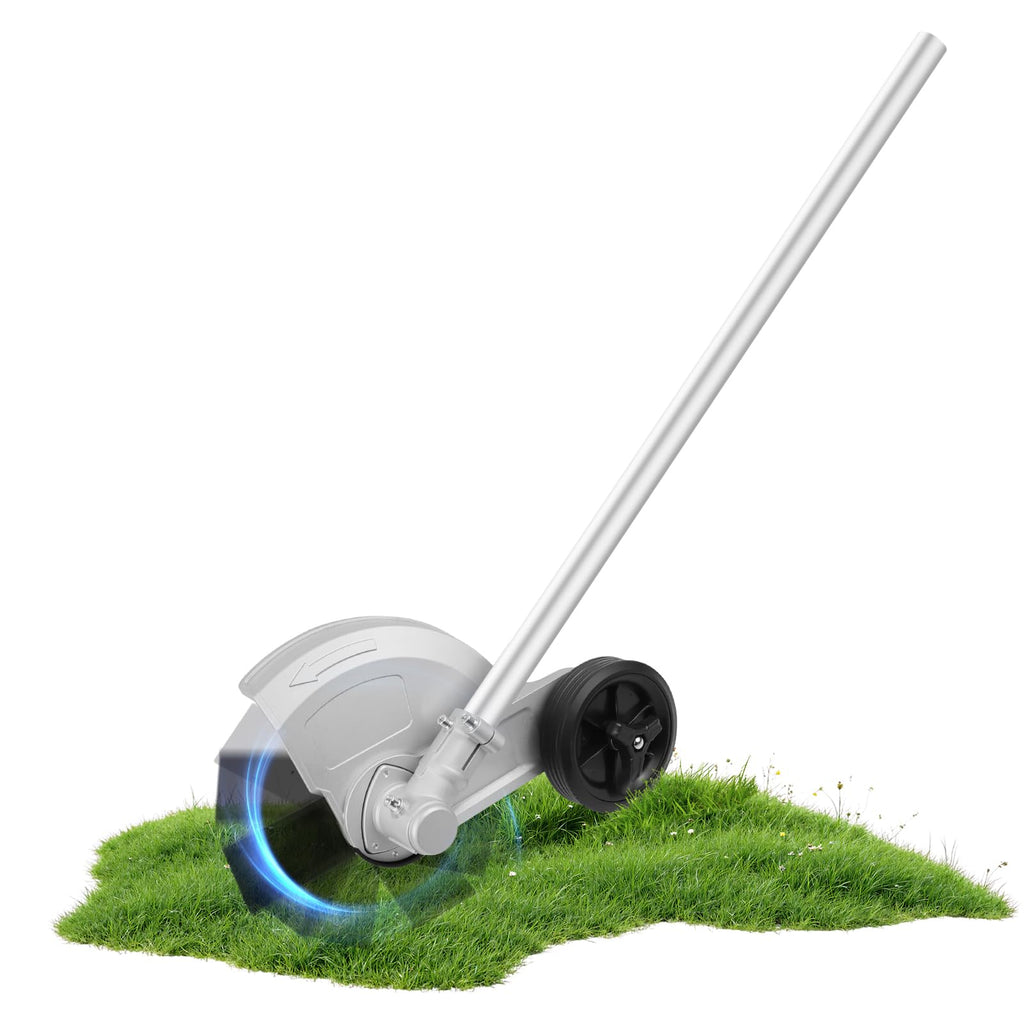 Upgraded Edger Lawn Tool 9" 2T Cutting Blade Lawn Edger Attachment up to 2.2" Depth Adjustable Widely Compatible