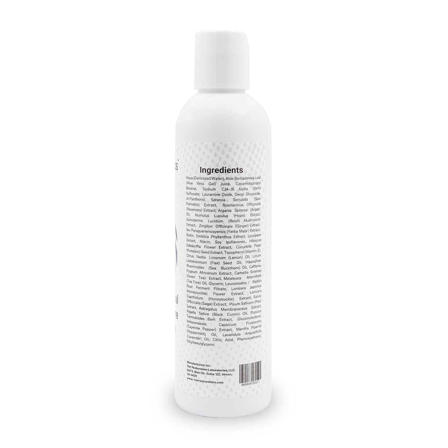 Hair Labs Professional Strength Hair Restore Shampoo, 8 Fl Oz | Extra Potent Hair Loss Shampoo for Women & Men Nourishes Scalp and Stimulates Growth | Champu para la Caida del Cabello y Crecimiento