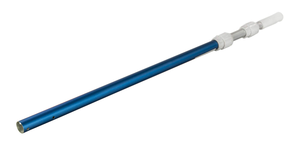 Aqua Select 7-21 Foot Telescoping Pool Vacuum Pole | Heavy Duty Aluminum Pole for Leaf Skimmers, Pool Brushes and Vacuum Heads | Expandable Swimming Pool Pole