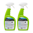 StoneTech Revitalizer Cleaner and Protector | Natural Stone Cleaner | Marble, Quartz, Granite Countertop Cleaner | 3-in-1 Cleans and Reseals | 2-Pack 24 oz Spray + Microfibers, Citrus Scent