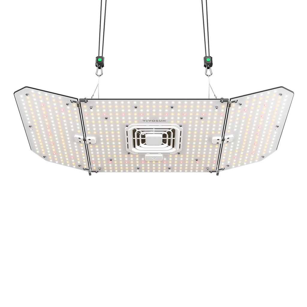 VIVOSUN AeroLight Wing AW200SE 200W LED Grow Light with Fan & Smart Control