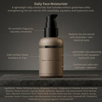 HygieneLab Face Moisturizer - EWG Verified, Unscented, Non-Greasy Hydration with Squalane, Aloe Vera, Ceramides & Hyaluronic Acid - 1.7 fl oz