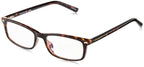 kate spade new york Women's Kate Spade Female Optical Style Jodie2 Rectangular Reading Glasses, Dark Havana Gold/Demo Lens, 50mm, 16mm + 2.5