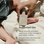 Roe Wellness- Baby Sunscreen Mineral & Reef Safe, Zinc Oxide, Non-Toxic Ingredients SPF 30 | Great For Toddlers, Kids, Newborns & Babies | Non-Greasy, Paraben-Free
