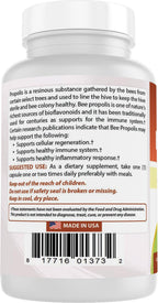 Best Naturals Bee Propolis 500 mg 120 Capsules (120 Count (Pack of 2))