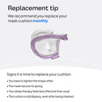 ResMed P10 Nasal Pillow Cushion - Replacement Silicone CPAP Mask Cushion - Frame System & Headgear Not Included - Premium CPAP Accessory - X-Small