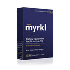 Myrkl Unique Pre-Drinking Supplement for Liver Health Support, Helps Morning Energy with High-Performing Probiotic, L Cysteine & Vitamin B12, Social Evening, Party & Vacation Essentials, 30 Capsules