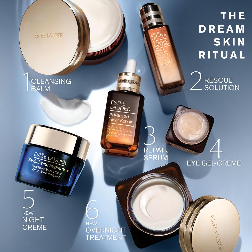 Estée Lauder Revitalizing Supreme+ Night Power Bounce Cream | Face Moisturizer with Peptides | Firms, Lifts & Plumps Skin, 1.7 Ounce