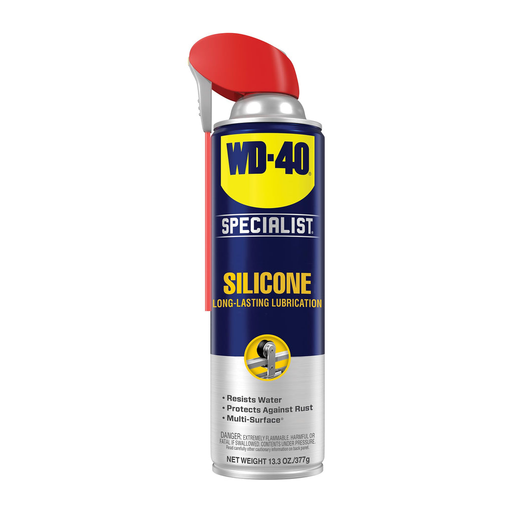 WD-40 Specialist Silicone Lubricant, New Bigger Can, 13.3 OZ [1-Pack]