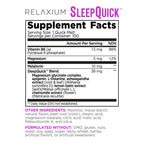 Relaxium Sleep Quick Maximum Strength Melts, Fast Acting Sleep Aid with 10 mg Melatonin, Drug Free Dietary Supplement, Vegan, Gluten Free, Made in USA, 100 Servings, Berry Flavor