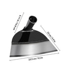 VANZACK 9.25in Heavy Duty Steel Garden Hoe Head, Hoe Garden Tool for Garden