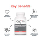 Allergy Research Group ARG Nattokinase 100 mg - Supplement to Support Healthy Circulation - Delivers 100 mg Nattokinase NSK-SD from Fermented Soybeans per Serving - 180 Servings - 180 Capsules
