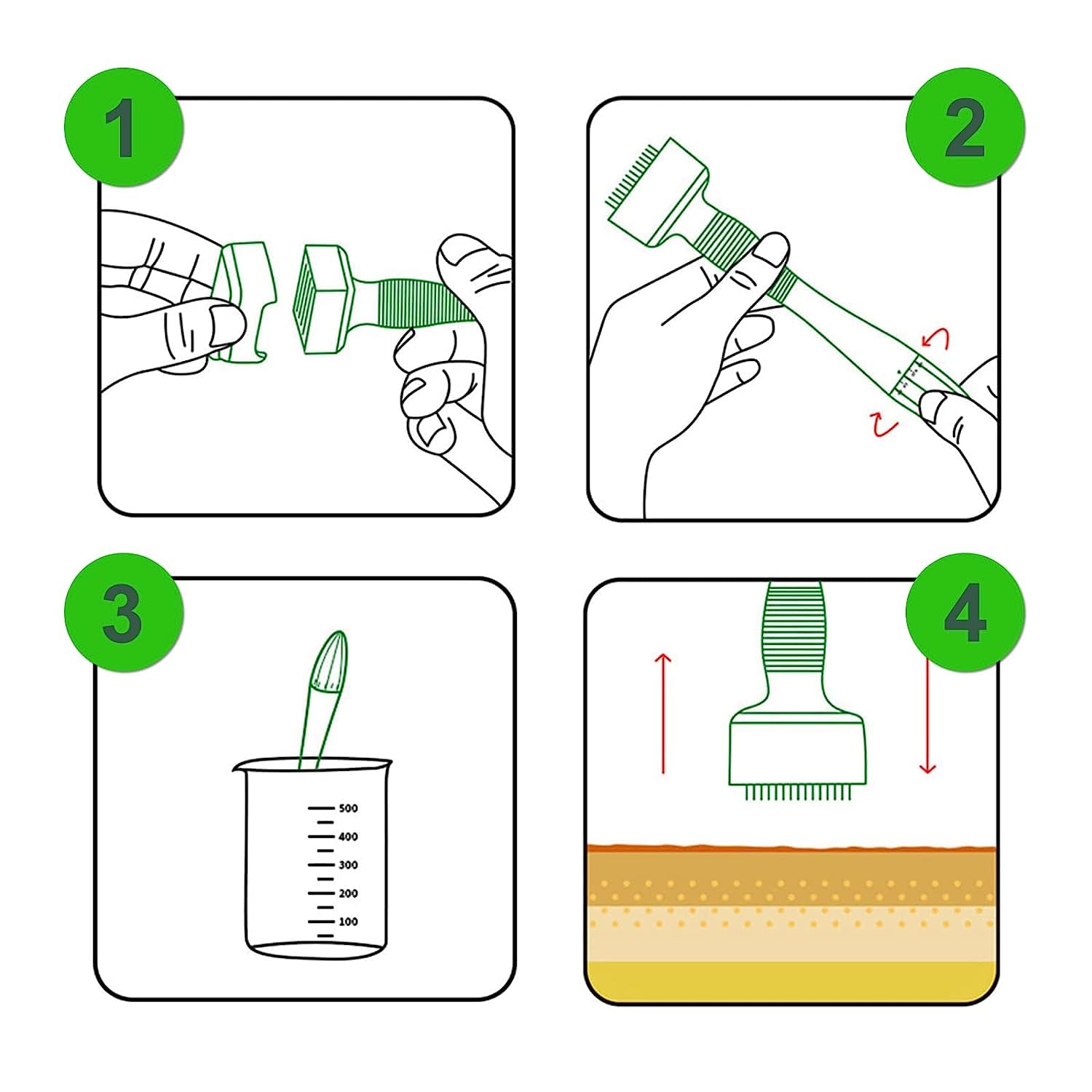 Koi Beauty Derma Stamp for Home Use