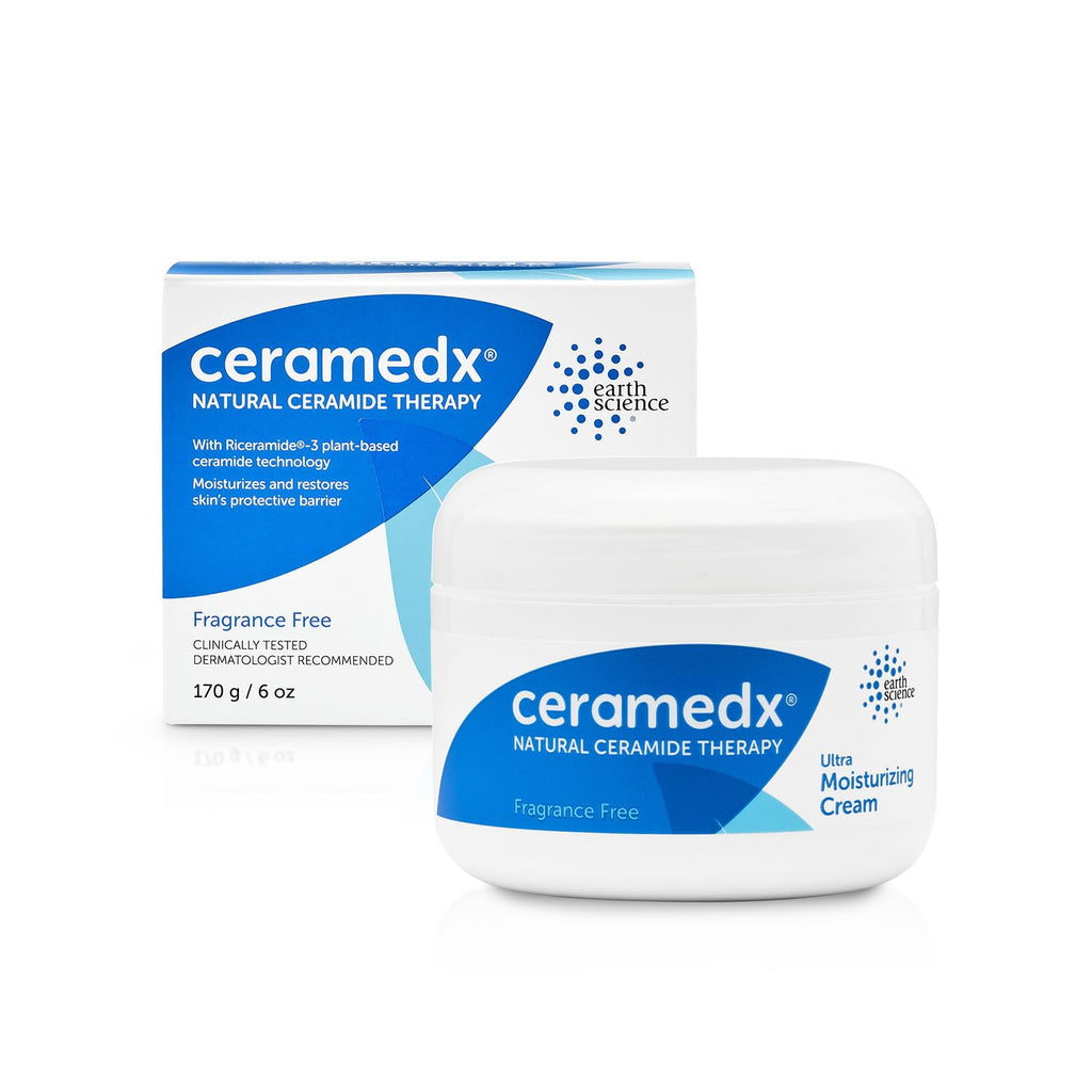 Ceramedx - Ultra Moisturizing Natural Ceramide Cream Unscented for Dry, Sensitive Skin (6 oz.)