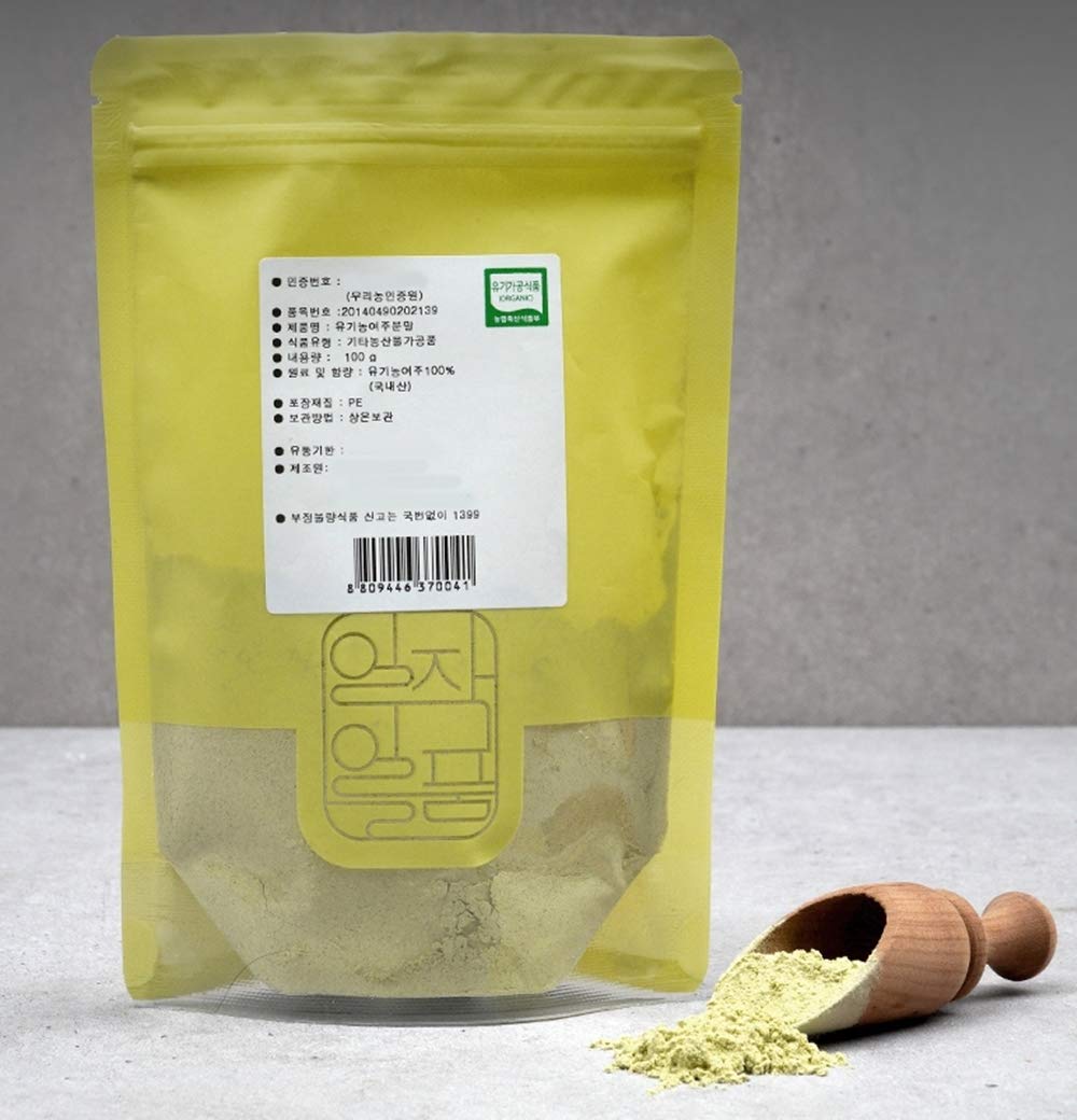 K-Mystery Organic Bitter Melon Powder 100g (3.53oz), Made in Korea, 유기농 여주분말,여주가루 한국산